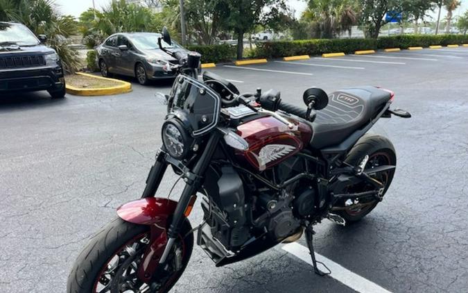 2022 Indian Motorcycle® FTR S Maroon Metallic