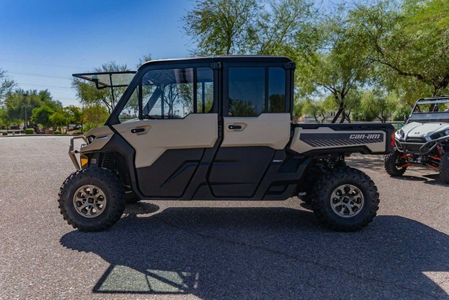 2025 Can-Am Defender MAX Limited HD10 Desert Tan & Stealth Bla