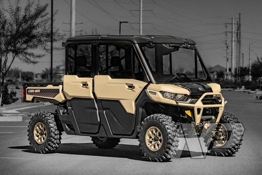 2025 Can-Am Defender MAX Limited HD10 Desert Tan & Stealth Bla