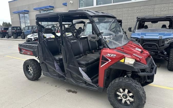 2018 Polaris® Ranger® Crew® XP 1000 EPS Sunset Red Metallic