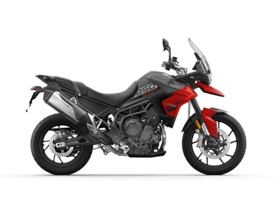 2022 Triumph Tiger 850 Sport Graphite Diablo Red