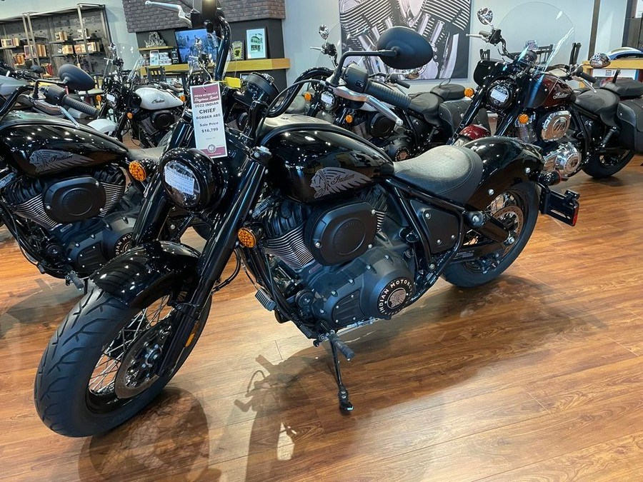 2022 Indian Motorcycle® Chief® Bobber ABS Black Metallic