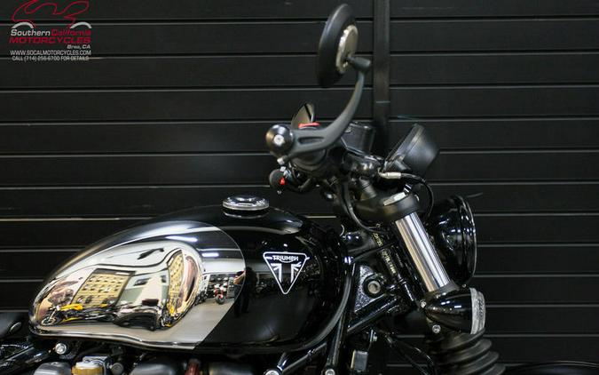 2023 Triumph Bonneville Bobber Chrome Edition Chrome / Jet Black