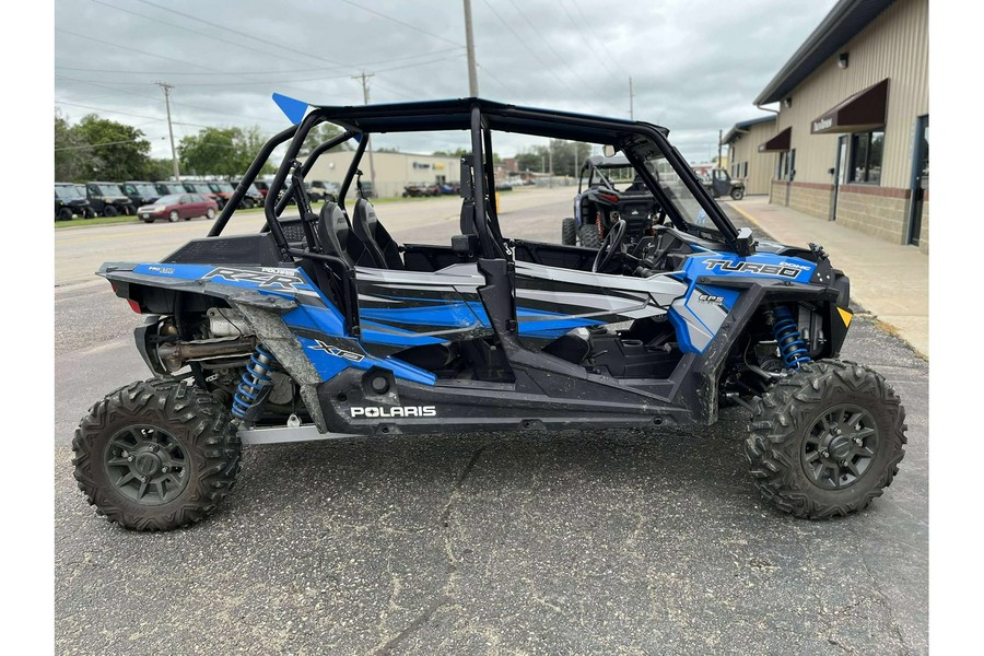 2018 Polaris RZR XP 4 TURBO EPS VELOCITY BLUE