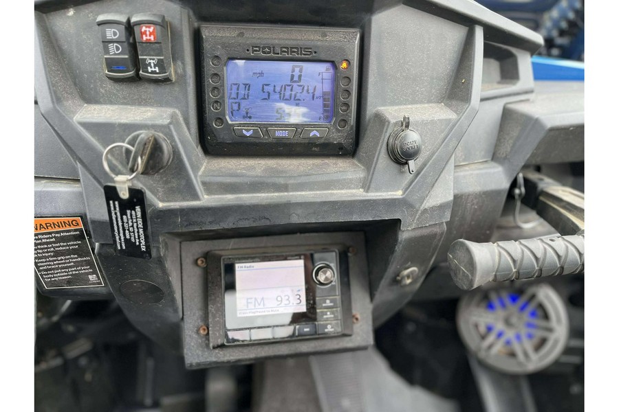 2018 Polaris RZR XP 4 TURBO EPS VELOCITY BLUE