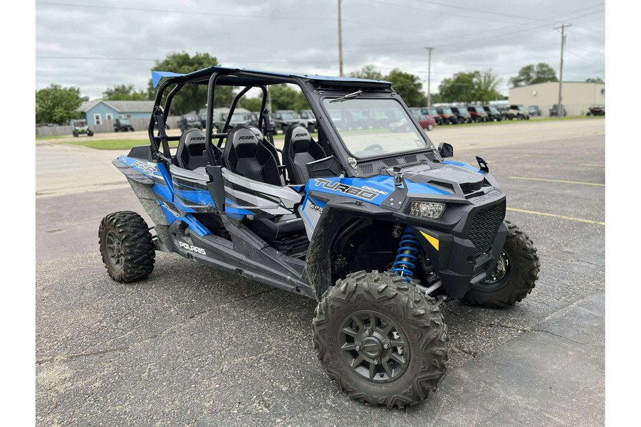 2018 Polaris RZR XP 4 TURBO EPS VELOCITY BLUE