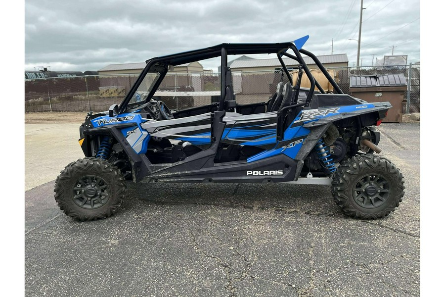 2018 Polaris RZR XP 4 TURBO EPS VELOCITY BLUE