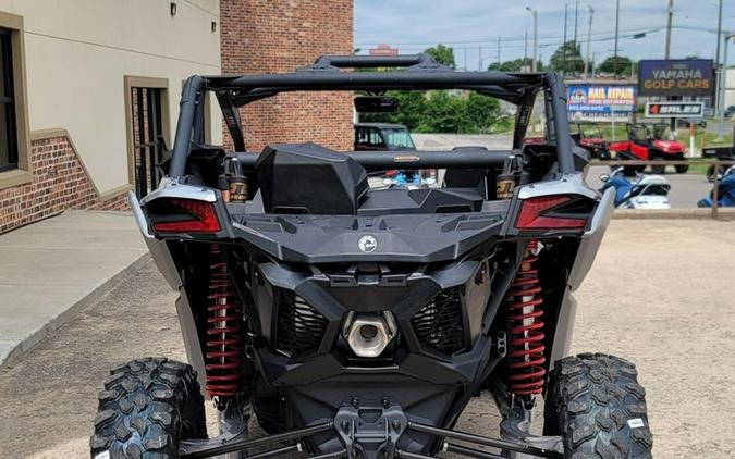 2024 Can-Am® Maverick X3 DS Turbo Fiery Red & Hyper Silver