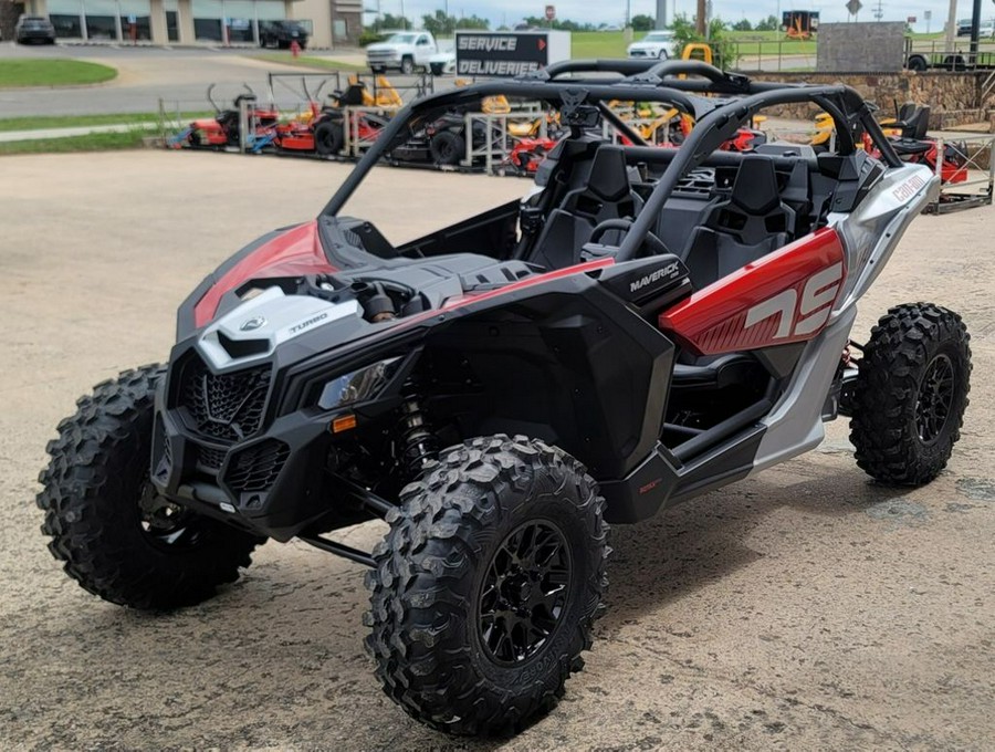 2024 Can-Am® Maverick X3 DS Turbo Fiery Red & Hyper Silver