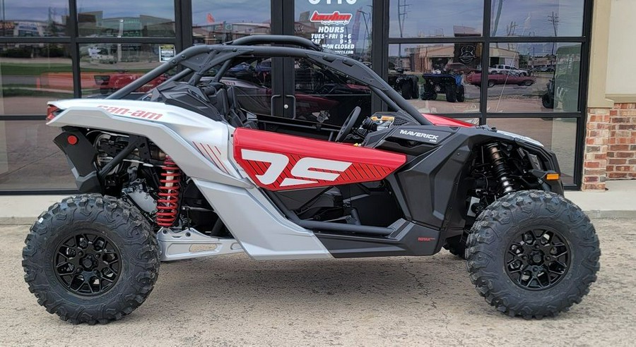 2024 Can-Am® Maverick X3 DS Turbo Fiery Red & Hyper Silver