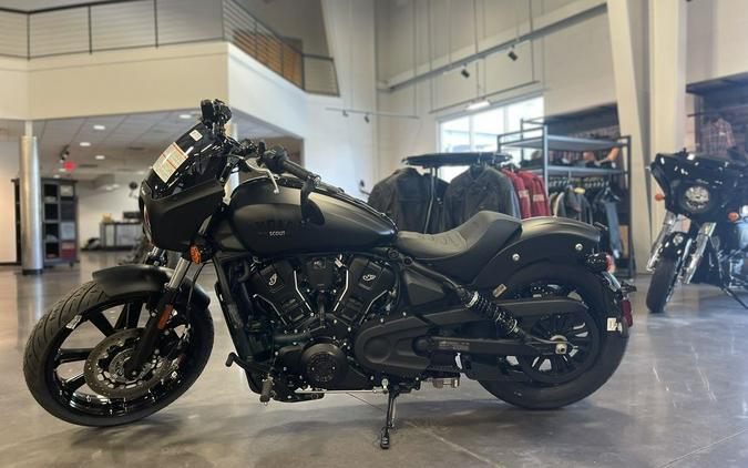 2025 Indian Motorcycle® Sport Scout® Limited +Tech Black Smoke