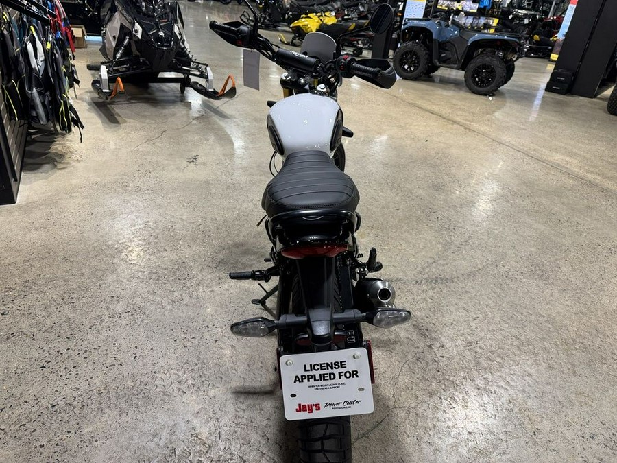 2026 Triumph Scrambler 400 XC Vanilla White