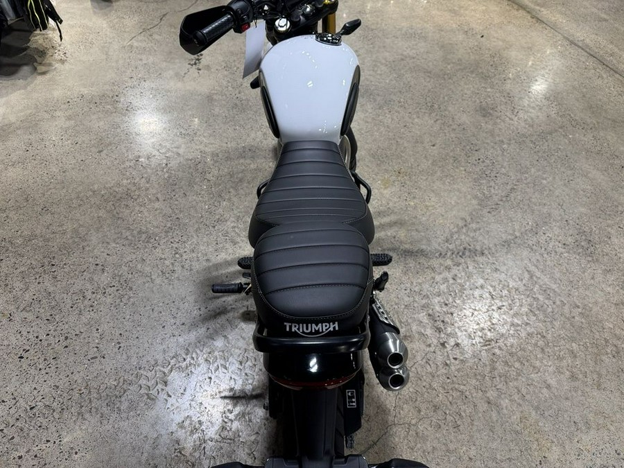 2026 Triumph Scrambler 400 XC Vanilla White