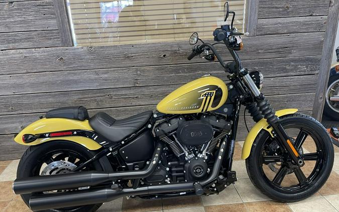 2023 Harley-Davidson Street Bob 114 Industrial Yellow