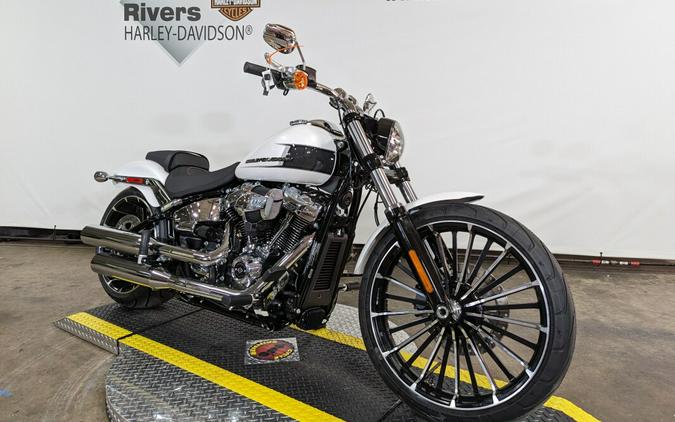 2024 Harley-Davidson Breakout 117 White Onyx Pearl - Black Finish