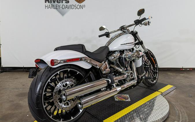 2024 Harley-Davidson Breakout 117 White Onyx Pearl - Black Finish