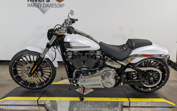 2024 Harley-Davidson Breakout 117 White Onyx Pearl - Black Finish