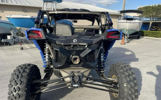 2024 Can-Am® Maverick X3 MAX X rs Turbo RR with Smart-Shox Dazzling Blue & Carbon Black