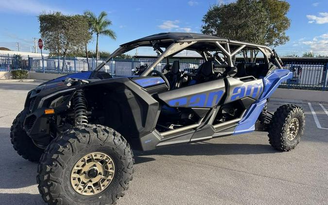 2024 Can-Am® Maverick X3 MAX X rs Turbo RR with Smart-Shox Dazzling Blue & Carbon Black