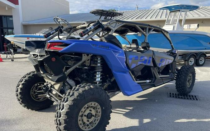 2024 Can-Am® Maverick X3 MAX X rs Turbo RR with Smart-Shox Dazzling Blue & Carbon Black