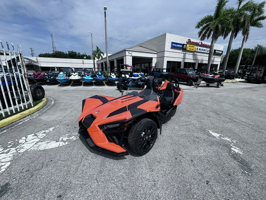 2024 Polaris Slingshot Slingshot SL AutoDrive Volt Orange SL Autodrive Ocean Gray