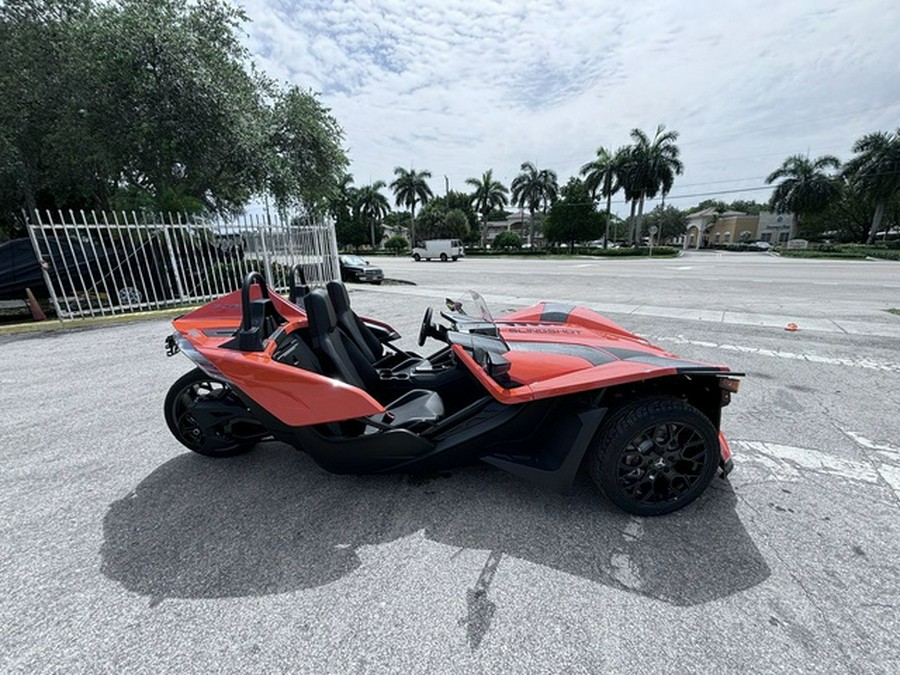 2024 Polaris Slingshot Slingshot SL AutoDrive Volt Orange SL Autodrive Ocean Gray