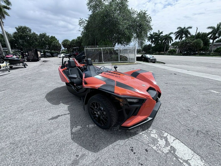 2024 Polaris Slingshot Slingshot SL AutoDrive Volt Orange SL Autodrive Ocean Gray