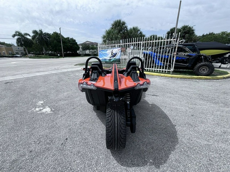 2024 Polaris Slingshot Slingshot SL AutoDrive Volt Orange SL Autodrive Ocean Gray