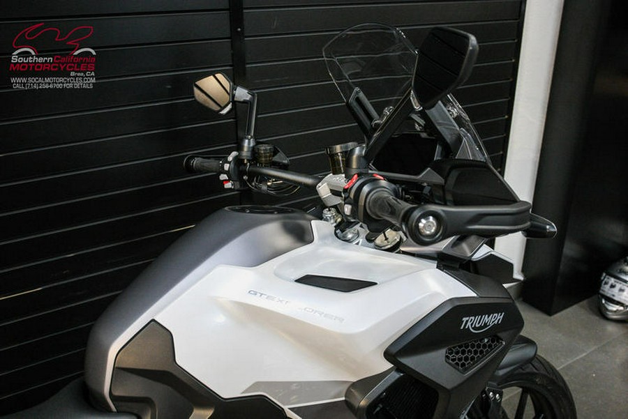 2023 Triumph Tiger 1200 GT Explorer Snowdonia White