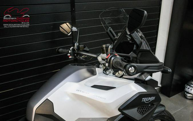 2023 Triumph Tiger 1200 GT Explorer Snowdonia White