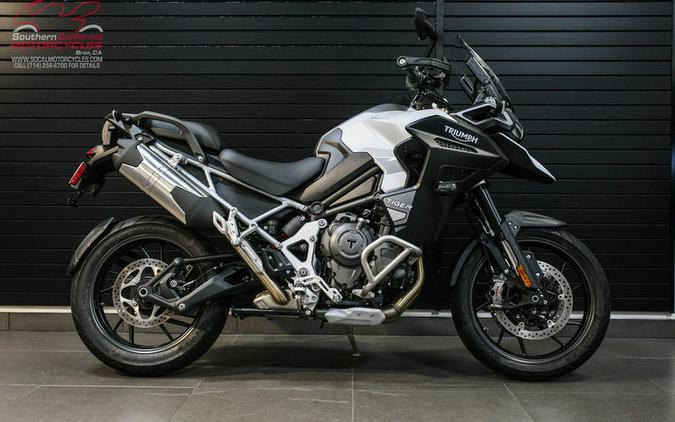 2023 Triumph Tiger 1200 GT Explorer Snowdonia White