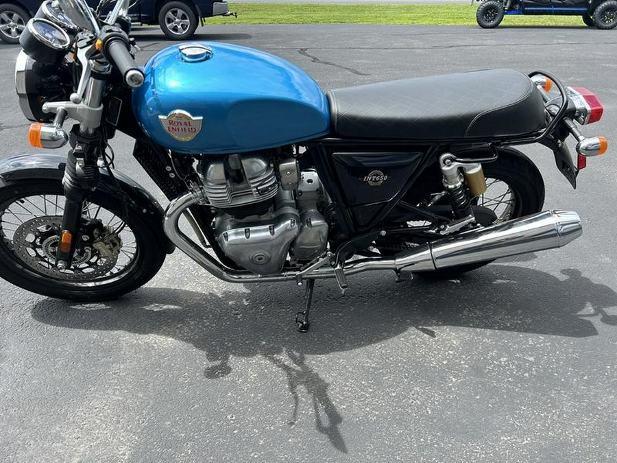 2022 Royal Enfield Int650 Ventura Blue