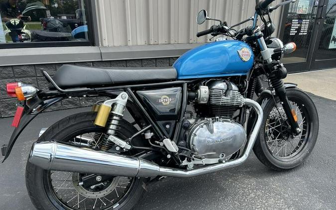 2022 Royal Enfield Int650 Ventura Blue