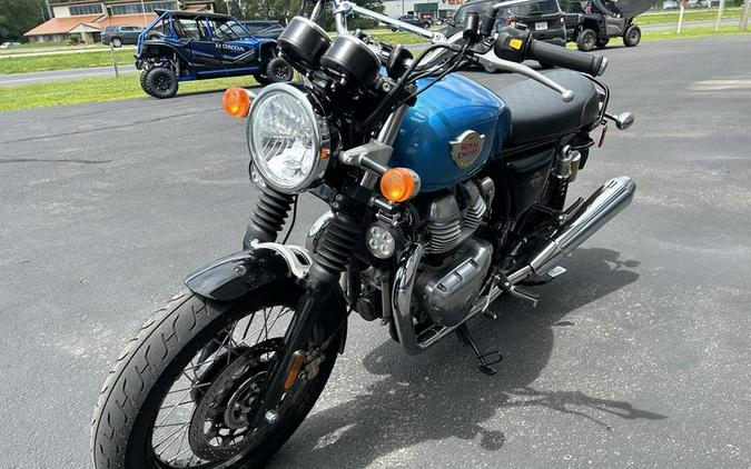 2022 Royal Enfield Int650 Ventura Blue