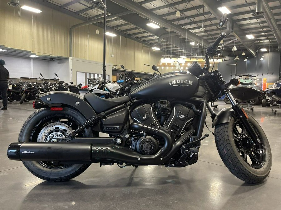 2025 Indian Motorcycle® Scout® Bobber Limited Black Smoke