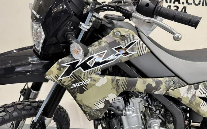 2026 Kawasaki KLX®300 Cypher Camo Beige