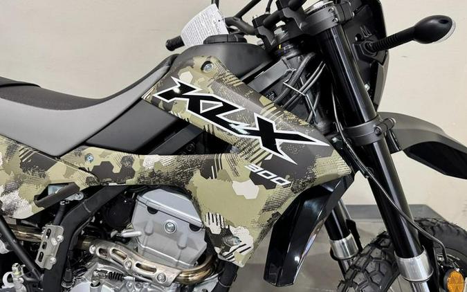 2026 Kawasaki KLX®300 Cypher Camo Beige