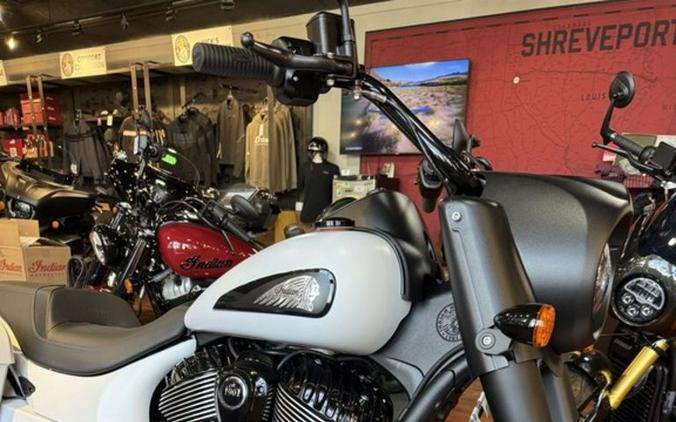 2026 Indian Motorcycle® Springfield ® Dark Horse® Ghost White Metallic Smoke