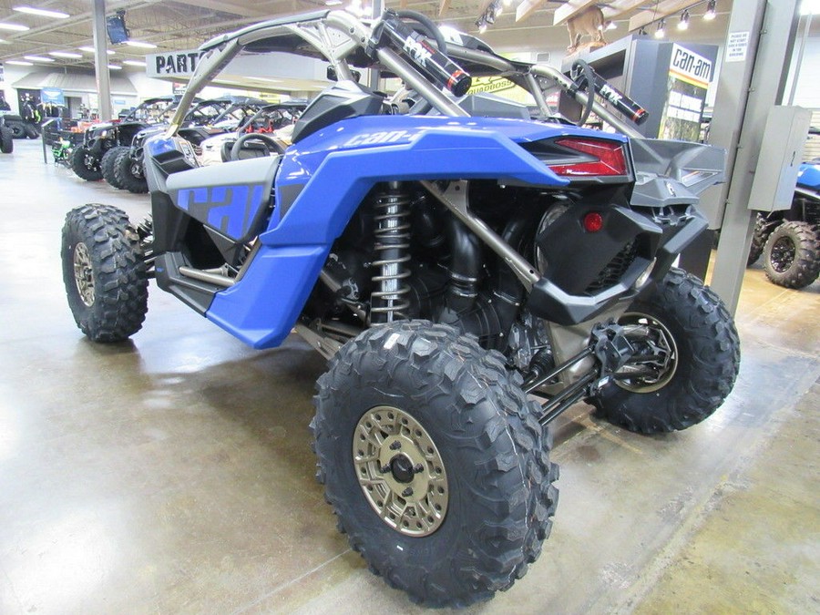 2024 Can-Am® Maverick X3 X rs Turbo RR with Smart-Shox Dazzling Blue & Carbon Black