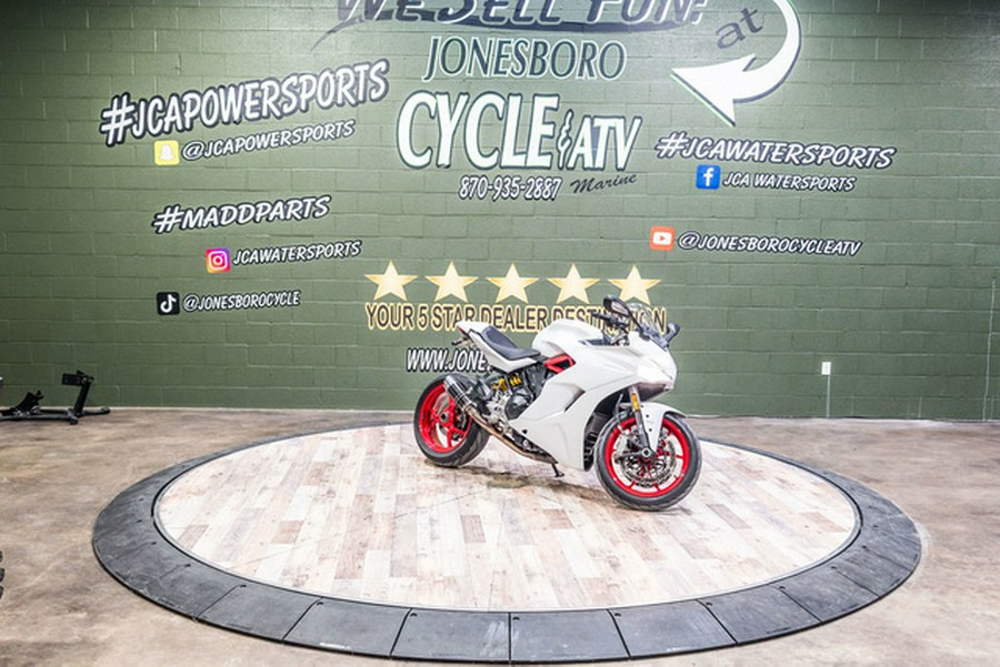 2020 Ducati Supersport S Star White Silk