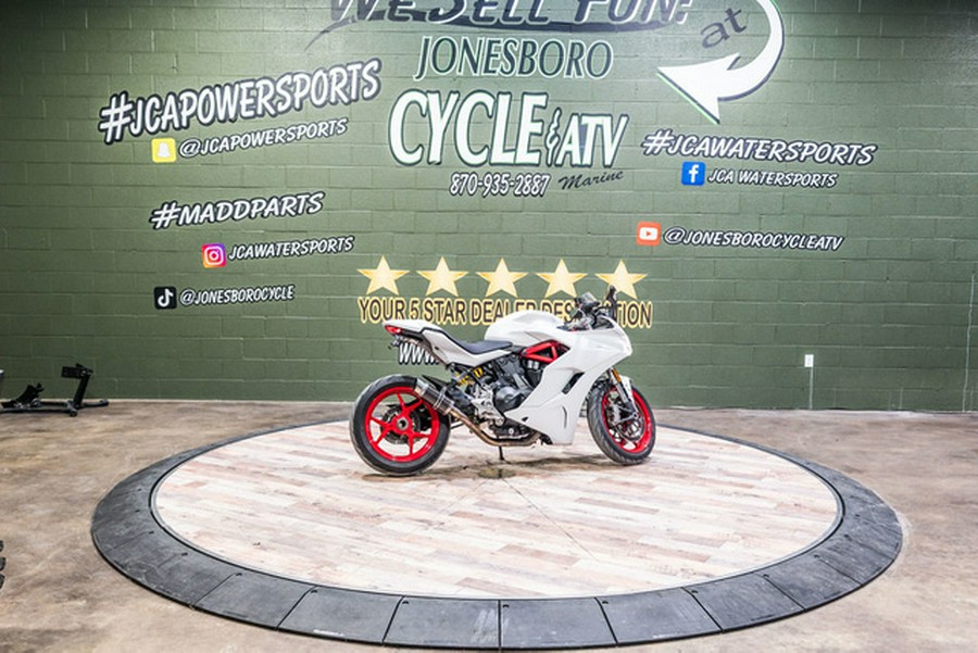 2020 Ducati Supersport S Star White Silk
