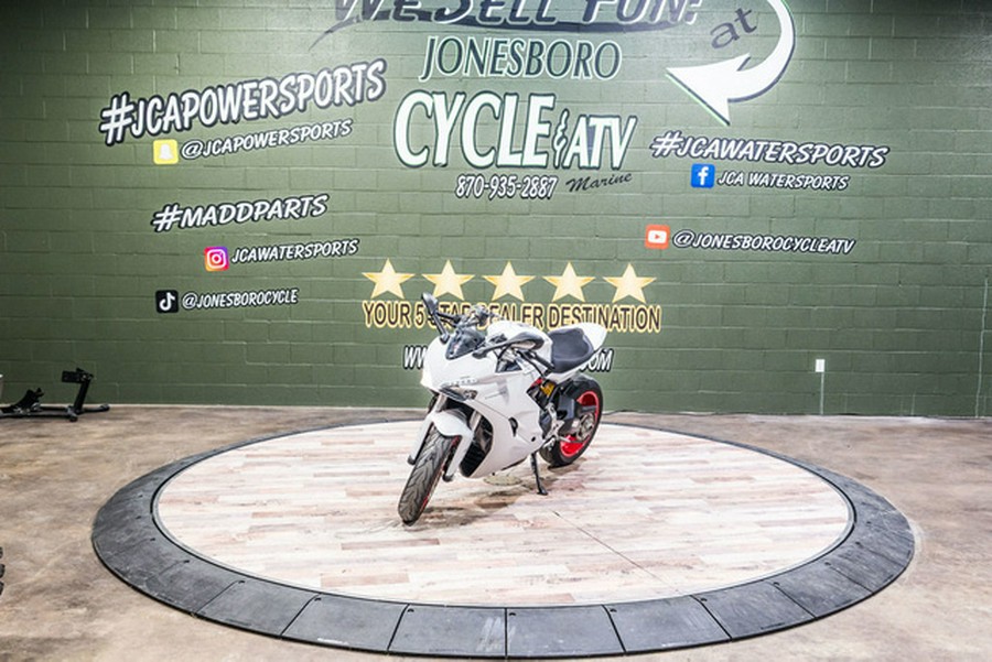 2020 Ducati Supersport S Star White Silk