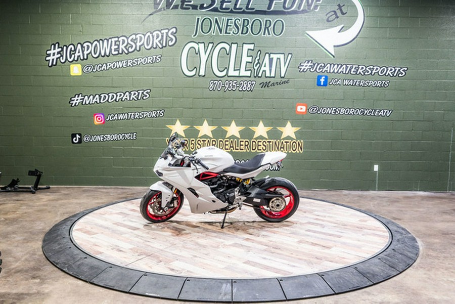 2020 Ducati Supersport S Star White Silk