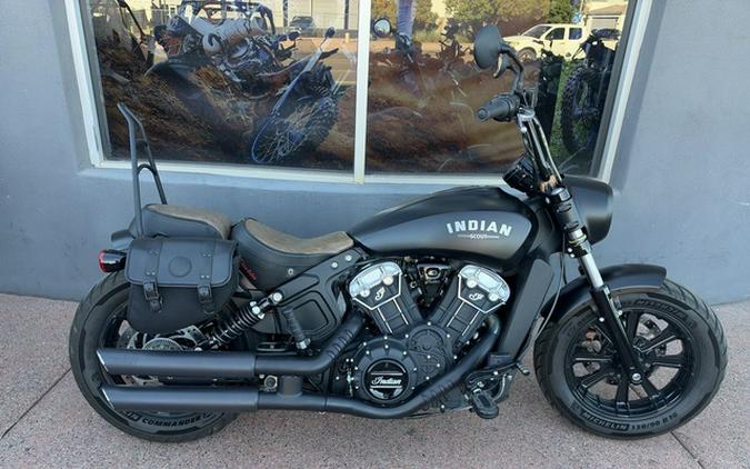 2018 Indian Scout Bobber ABS Thunder Black Smoke