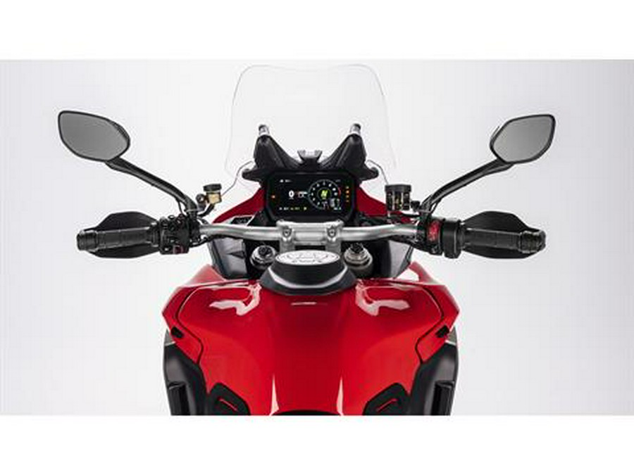 2025 Ducati Multistrada V4 Rally Adventure Travel & Radar
