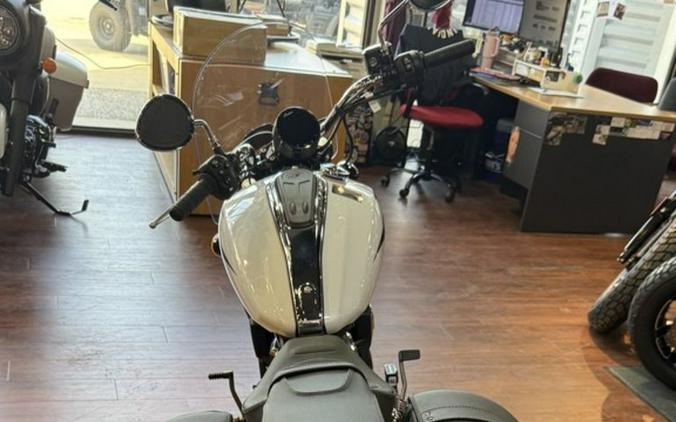 2026 Indian Motorcycle® Super Scout® Ghost White Metallic