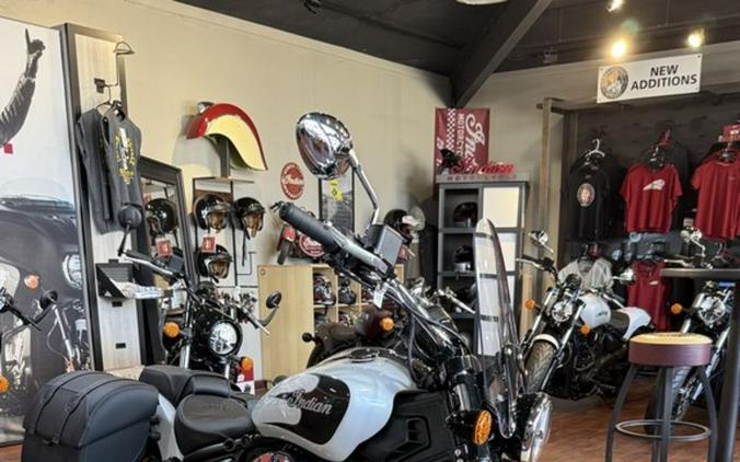 2026 Indian Motorcycle® Super Scout® Ghost White Metallic
