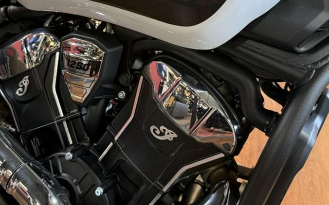 2026 Indian Motorcycle® Super Scout® Ghost White Metallic