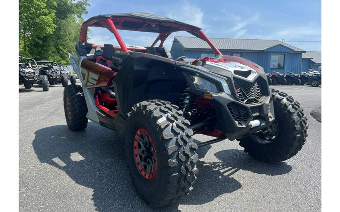 2024 Can-Am Maverick X3 X DS Turbo RR Red & Silver