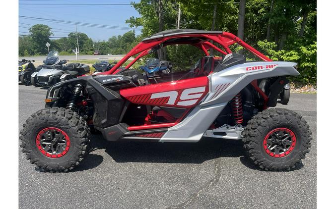 2024 Can-Am Maverick X3 X DS Turbo RR Red & Silver